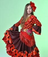 Цыганский костюм для девочки в прокат