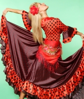 Цыганский женский национальный костюм № 1 (в наличии 4)
