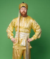 Uzbek (Sultan) costumes for rent.