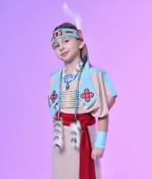 Индейский костюм для девочки в прокат. Вариант без пончо.
