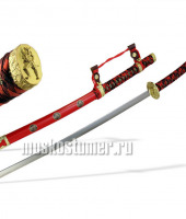 Самурайский меч тачи тати катана. В наличии 2: чёрный и красный.