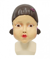 Силиконовая маска куклы из сериала «Игра в кальмара» в прокат