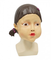Силиконовая маска куклы из сериала «Игра в кальмара» в прокат